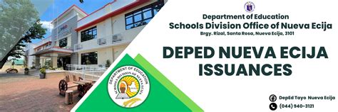 deped nueva ecija issuances